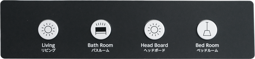 コントロールパネル　カスタマイズ製品 AC ヨコ-P