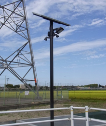 2灯式ポール付きタイプ（MDCP-01L/02L)の設置例18