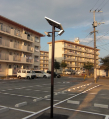 2灯式ポール付きタイプ（MDCP-01L/02L)の設置例26