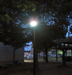 2灯式ポール付きタイプ（MDCP-01L/02L)の設置例28