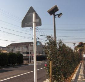 2灯式ポール付きタイプ（MDCP-01L/02L)の設置例32